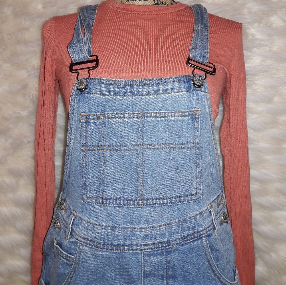 Urban outfitters BDG denim overall shorts